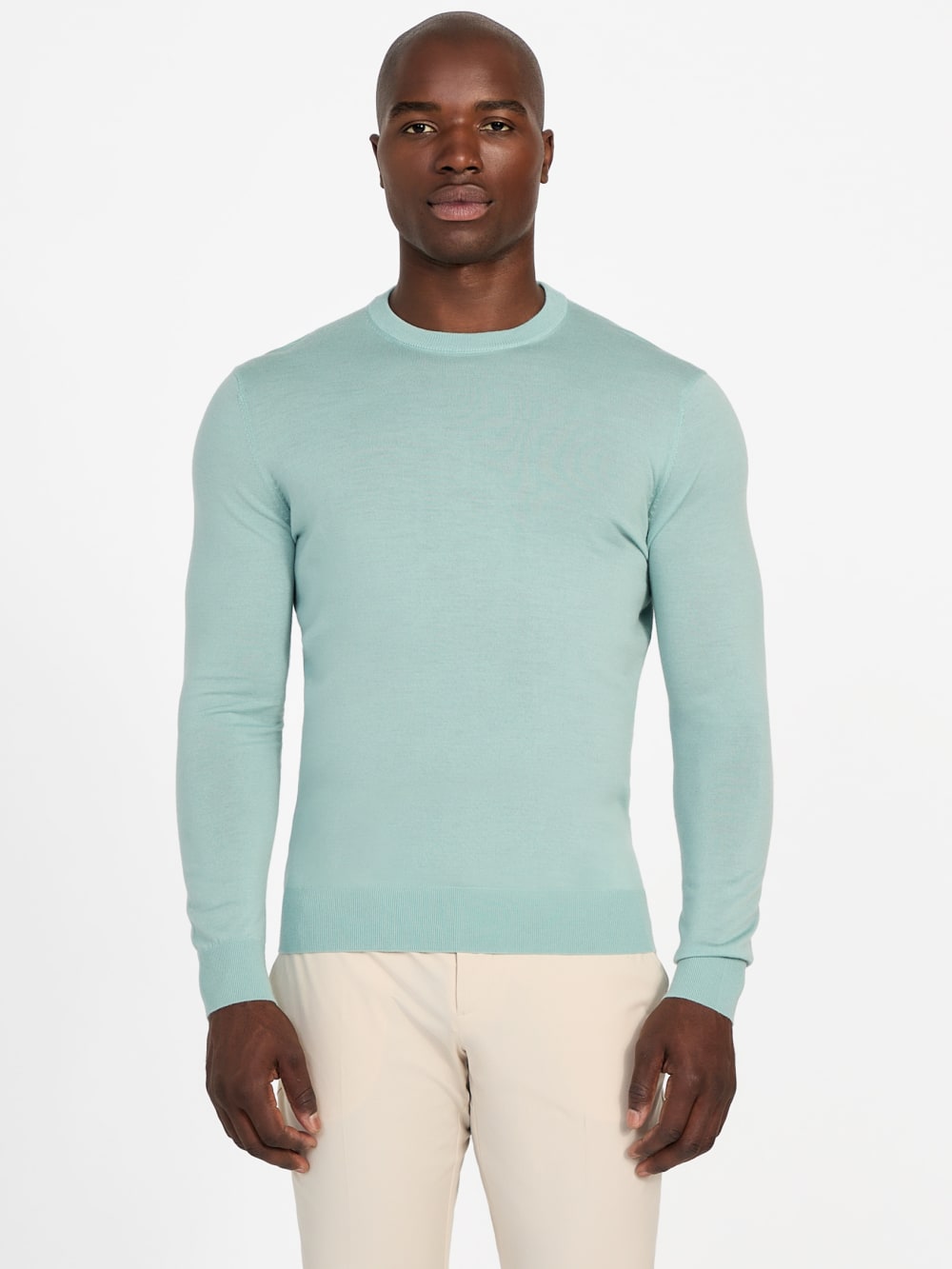 Fred Crewneck Wool Sweater - Guess