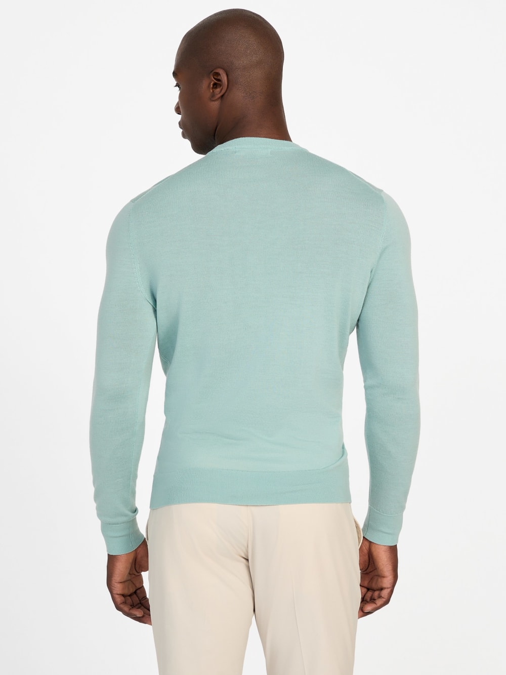 Fred Crewneck Wool Sweater - Guess