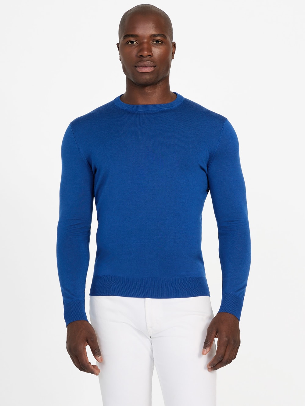 Fred Crewneck Wool Sweater - Guess
