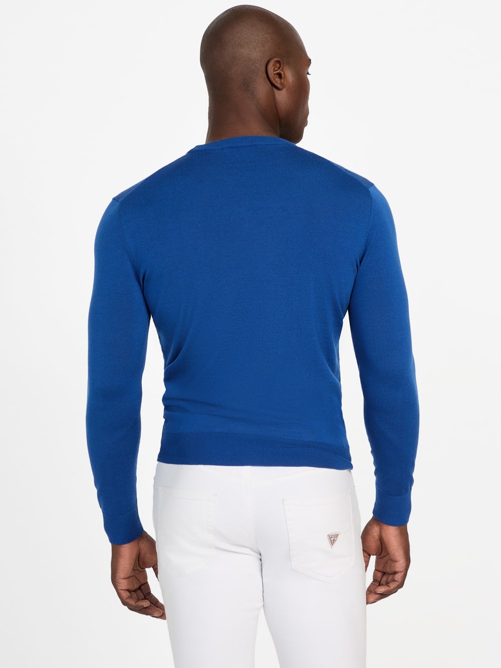 Fred Crewneck Wool Sweater - Guess