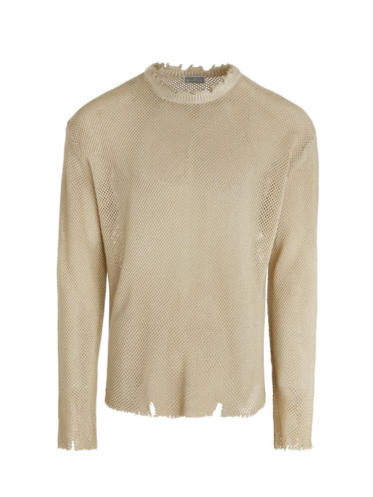 distressed knit sweater - Guess