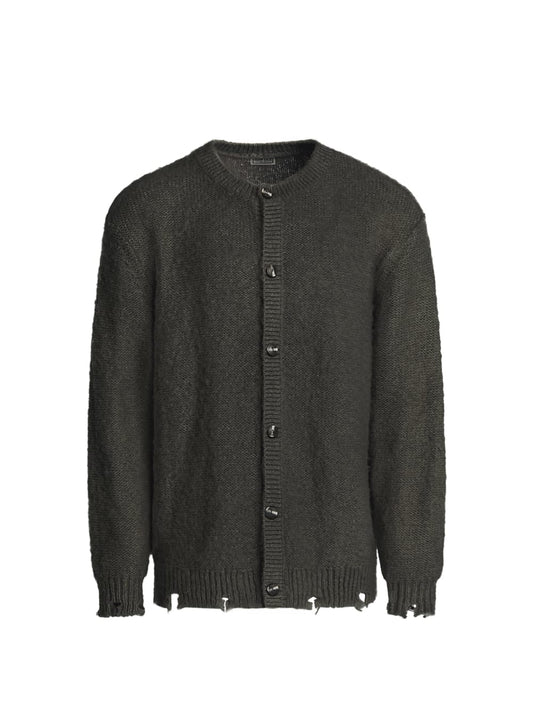fuzzy wool-blend cardigan - Guess