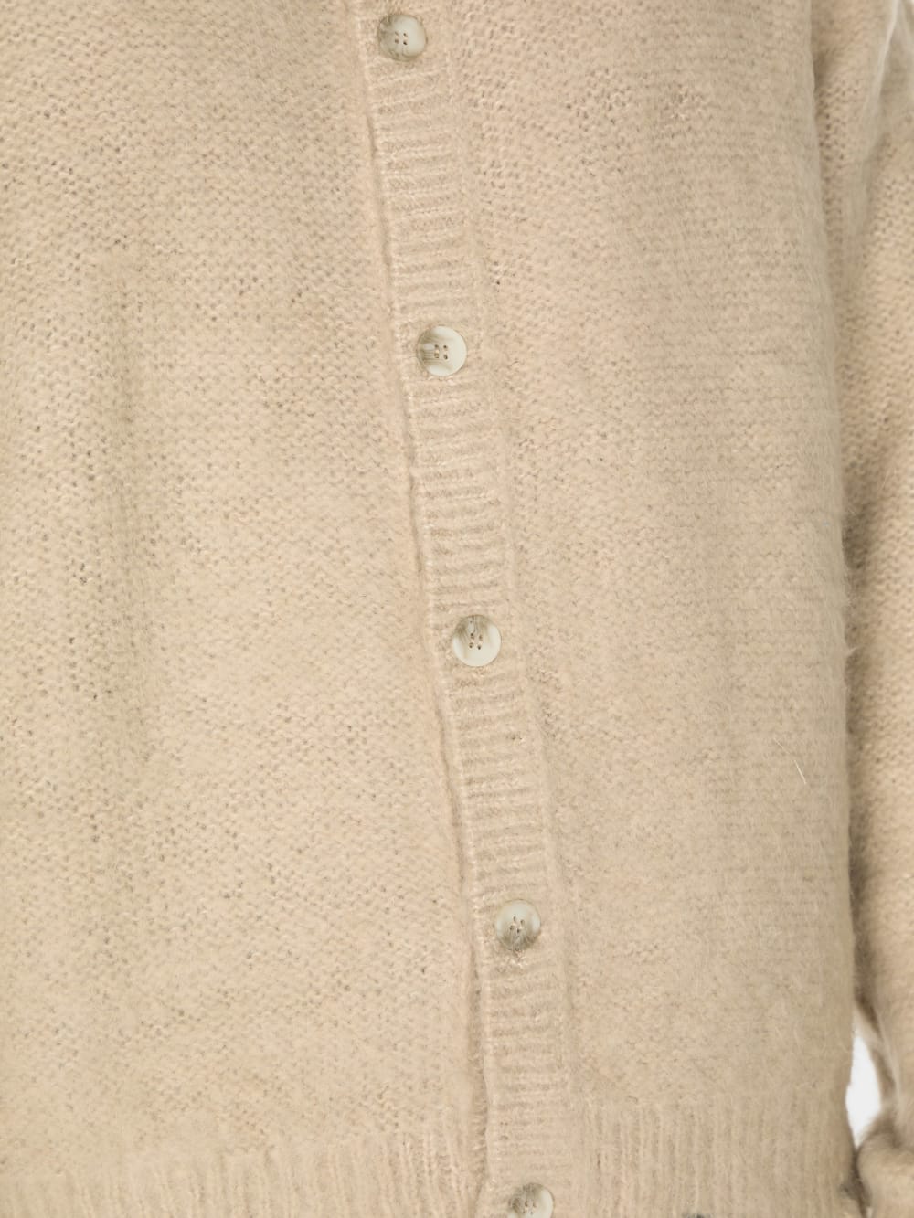 fuzzy wool-blend cardigan - Guess
