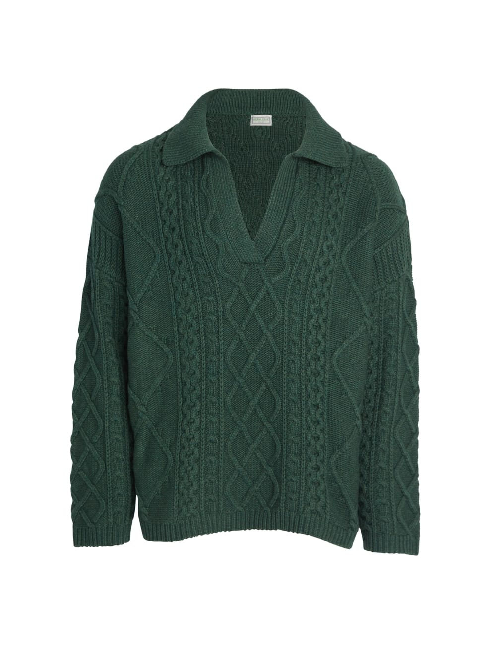 cable knit crewneck sweater - Guess