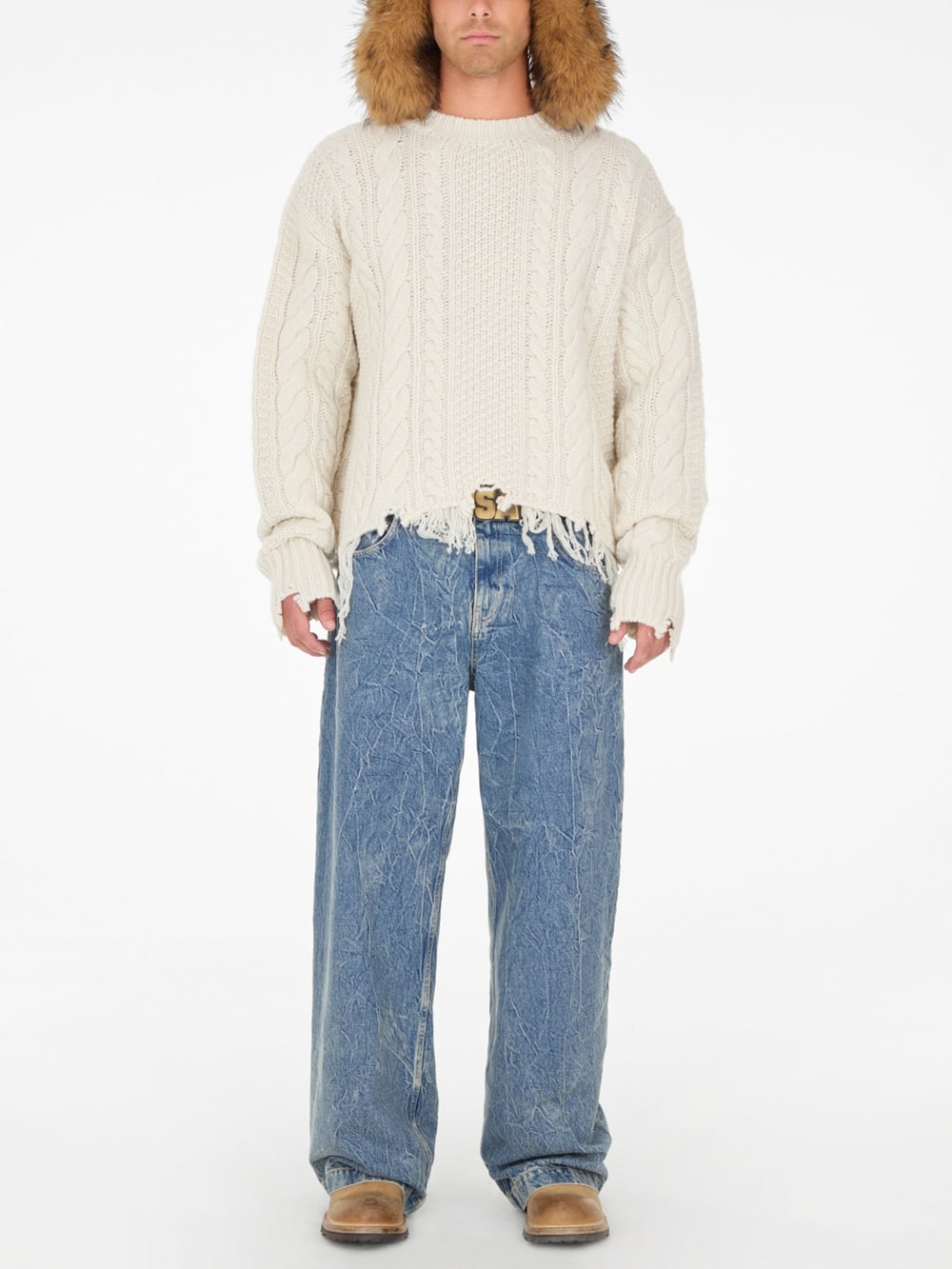cable sweater - Guess