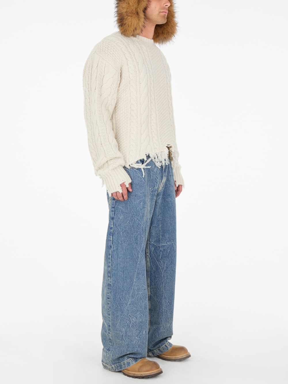 cable sweater - Guess