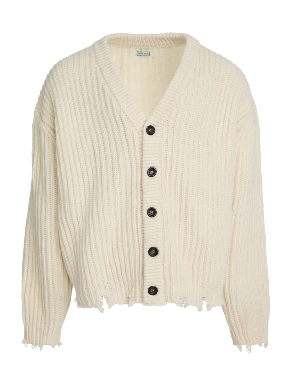 frayed cardigan - Guess