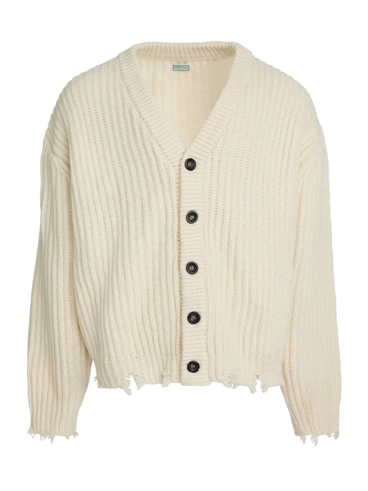 frayed cardigan - Guess