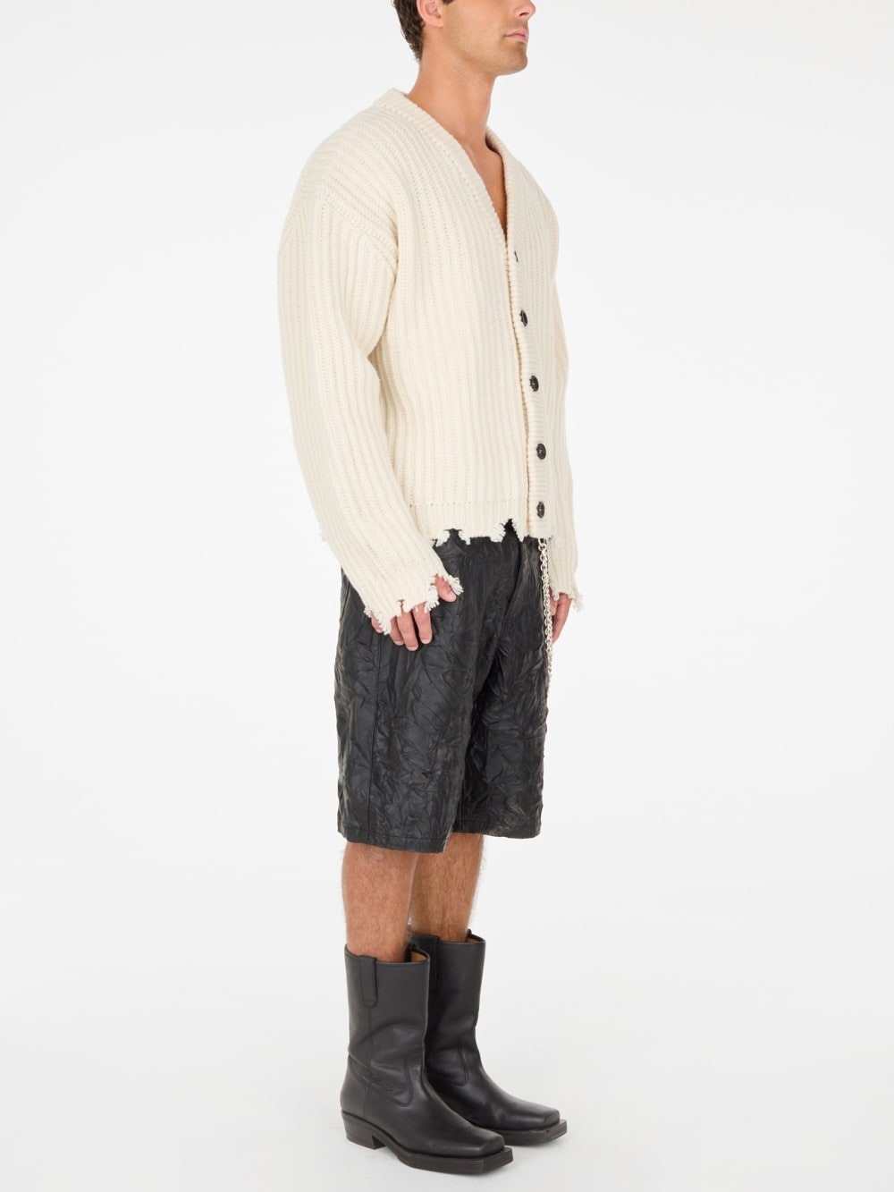 frayed cardigan - Guess