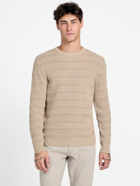 Eco Jeff Stitched Sweater - Guess