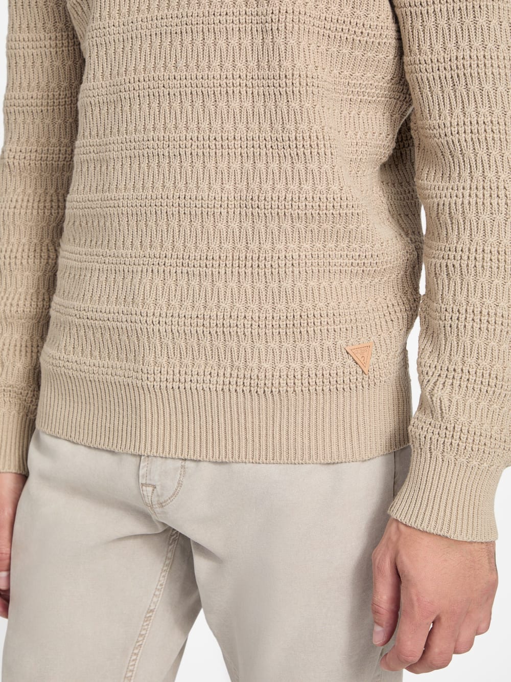 Eco Jeff Stitched Sweater - Guess