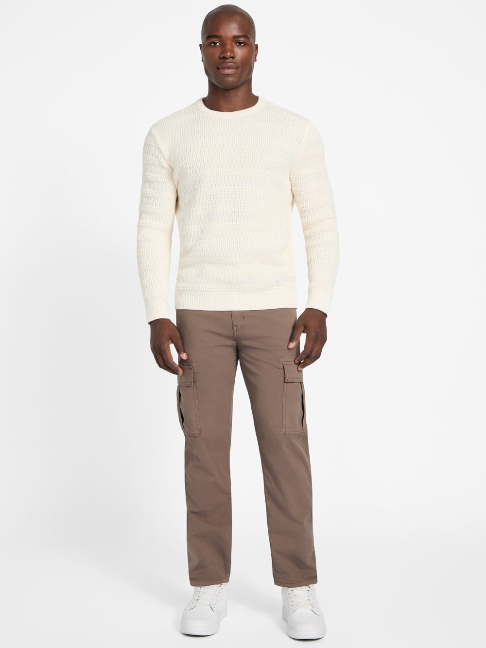 Eco Jeff Stitched Sweater - Guess