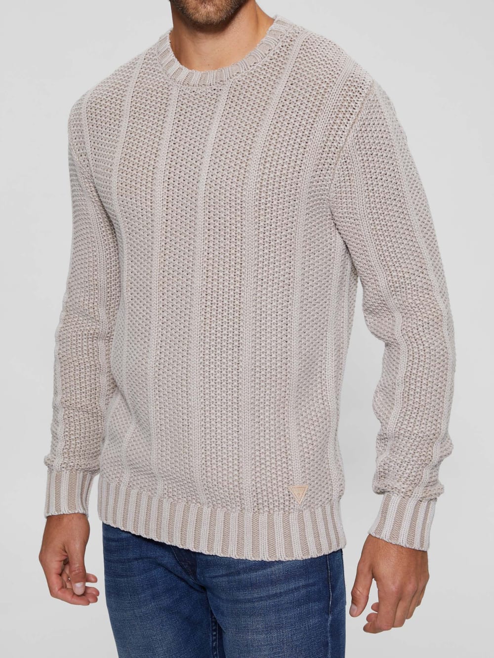 Eli Treated Stitched Sweater - Guess