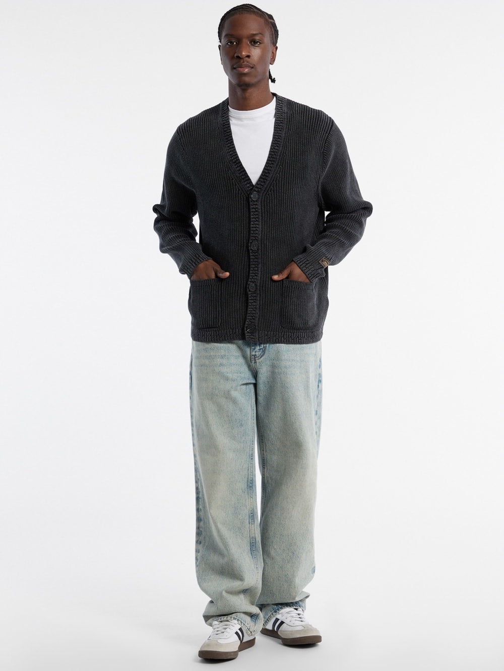 GUESS Originals Eco Washed Cardigan - Guess