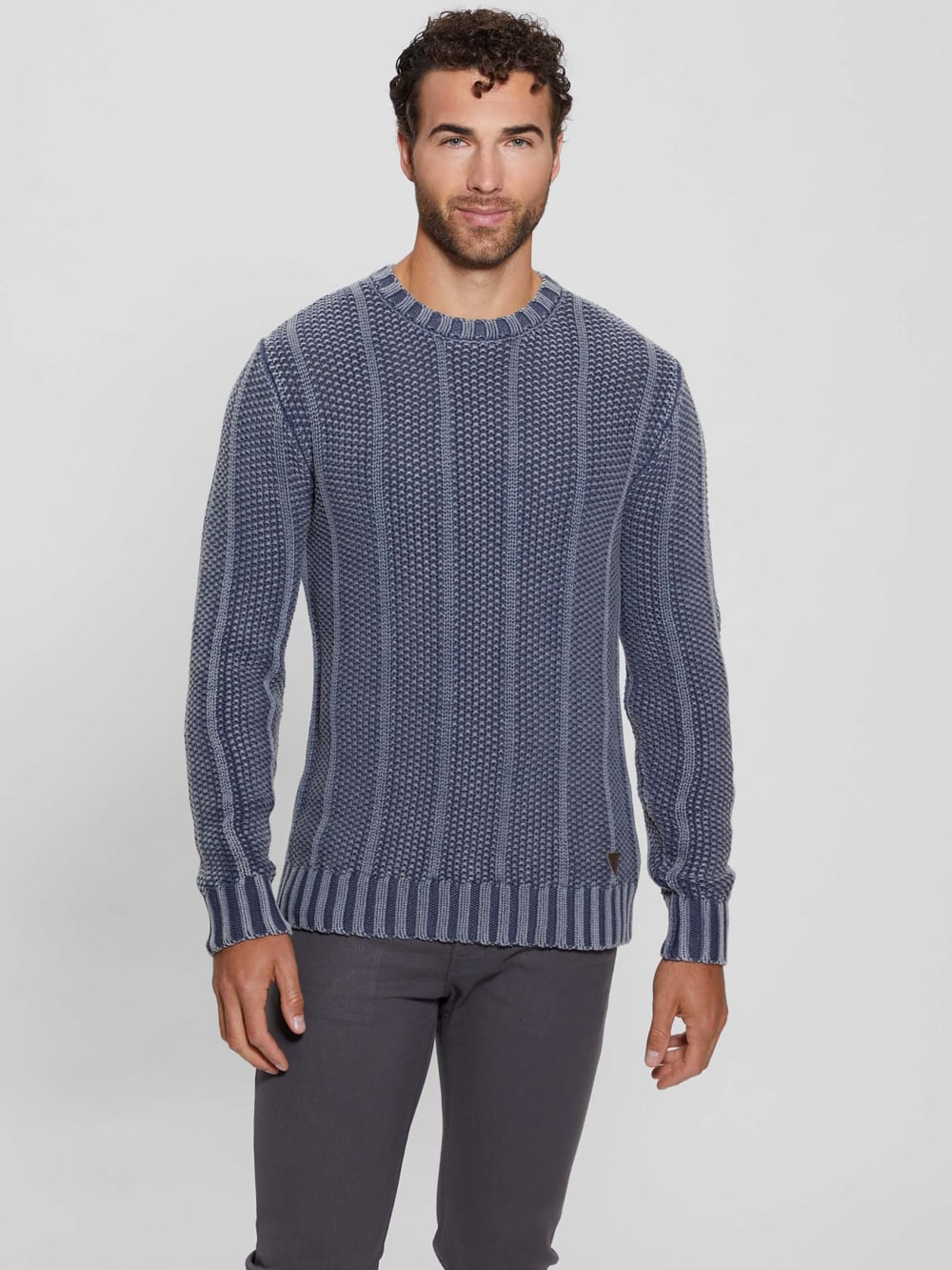 Eli Treated Stitched Sweater - Guess