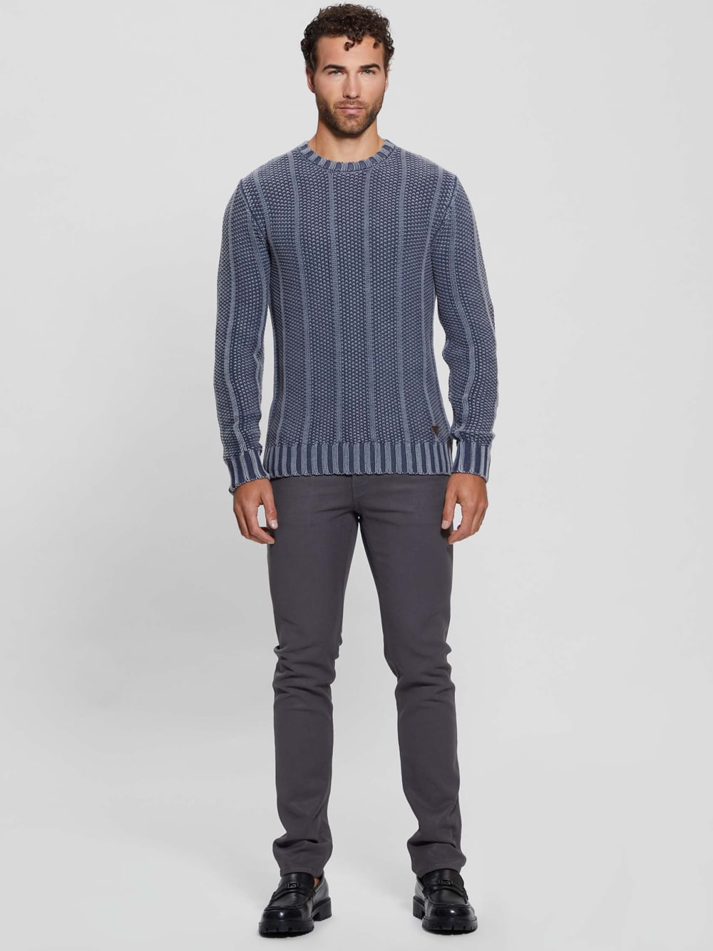 Eli Treated Stitched Sweater - Guess