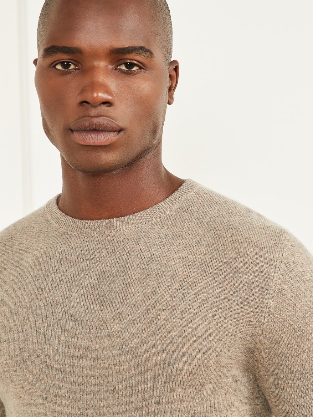 Cashmere-Blend Crewneck Sweater - Guess