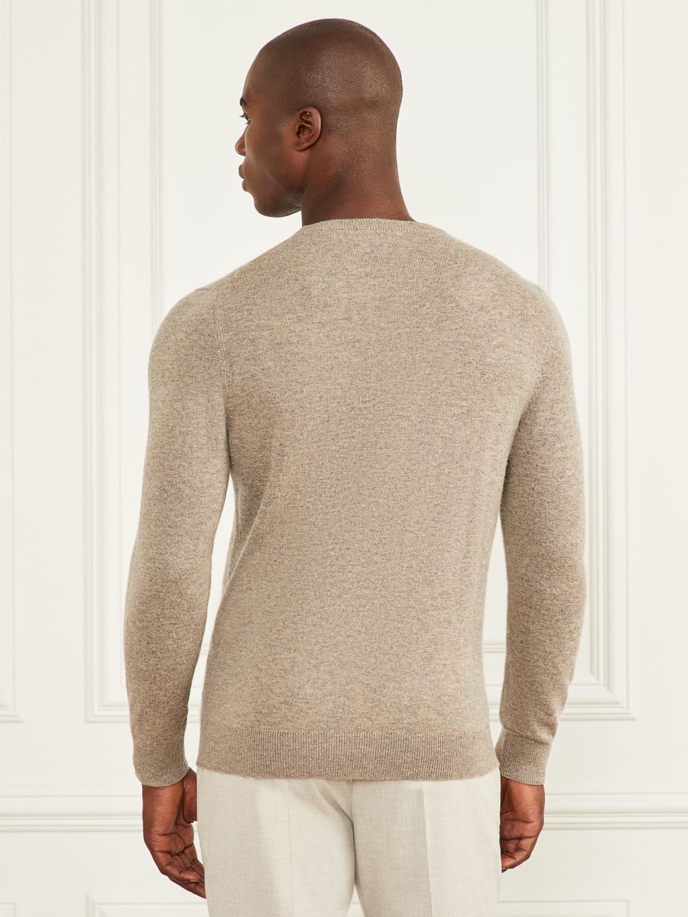 Cashmere-Blend Crewneck Sweater - Guess