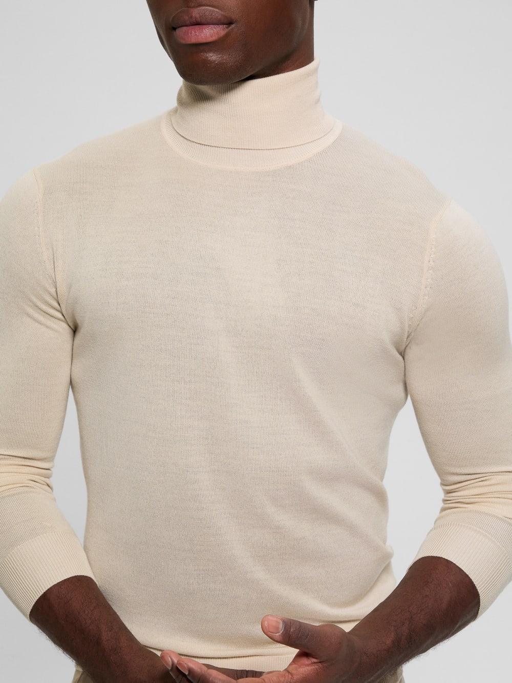Fred Wool Turtleneck Sweater - Guess