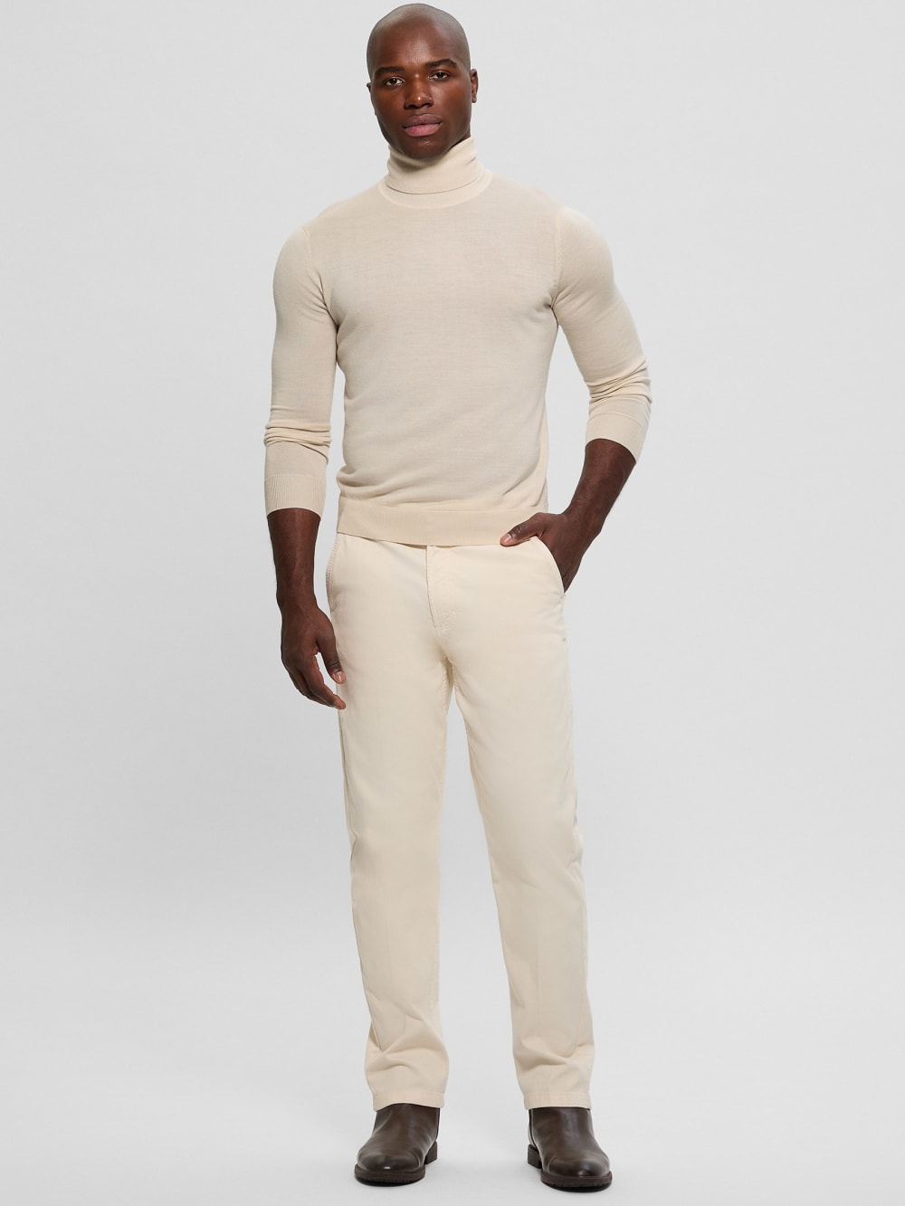 Fred Wool Turtleneck Sweater - Guess