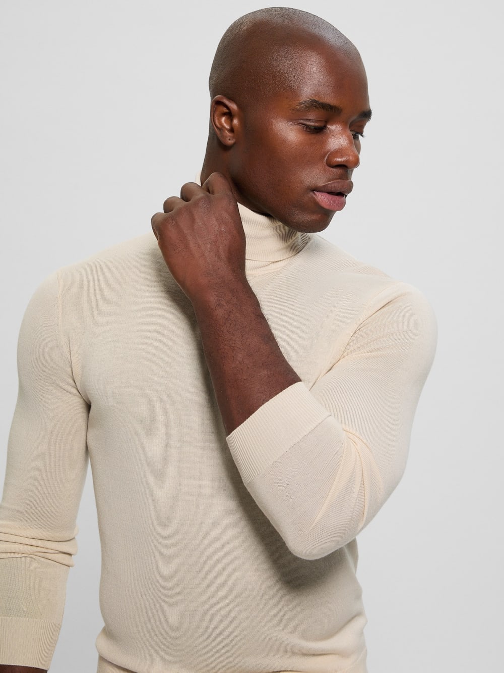 Fred Wool Turtleneck Sweater - Guess