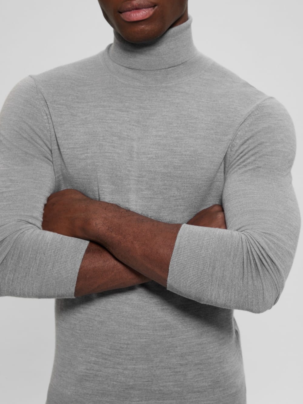 Fred Wool Turtleneck Sweater - Guess