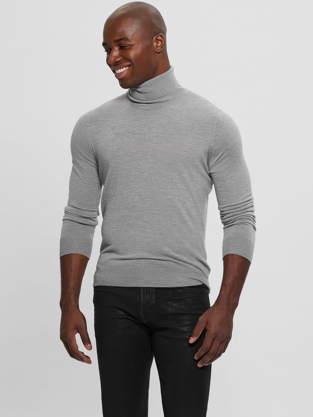 Fred Wool Turtleneck Sweater - Guess