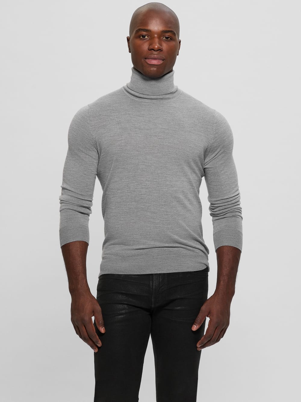 Fred Wool Turtleneck Sweater - Guess
