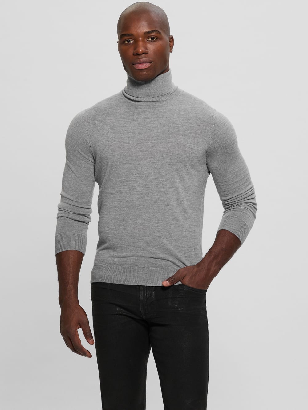 Fred Wool Turtleneck Sweater - Guess