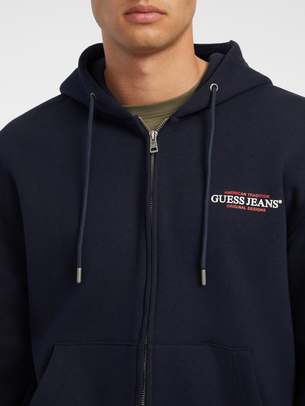 American Tradition Zip-Up Hoodie - Guess