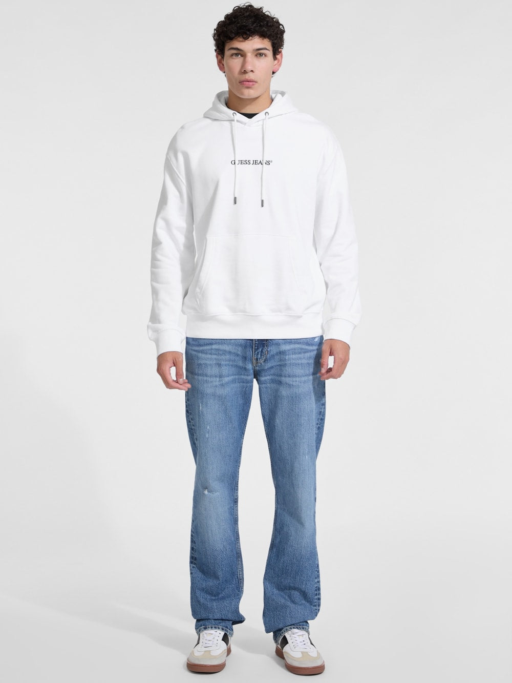 Hooded Logo Sweater - Guess