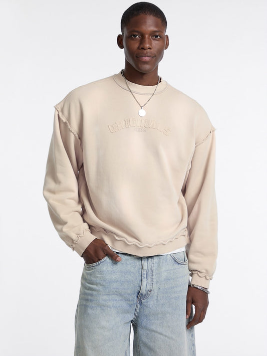 GUESS Originals Eco Boxy Applique Crewneck - Guess