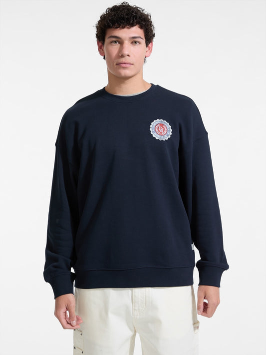 Varsity Logo Crewneck Sweatshirt - Guess