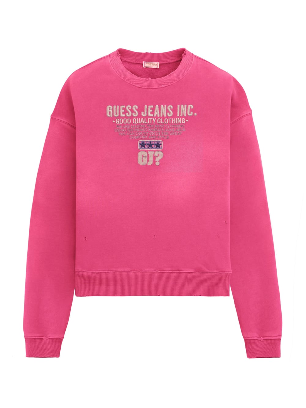 Script Logo Crewneck Sweatshirt - Guess