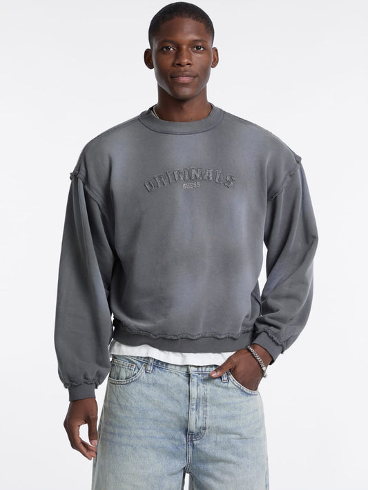 GUESS Originals Eco Boxy Applique Crewneck - Guess