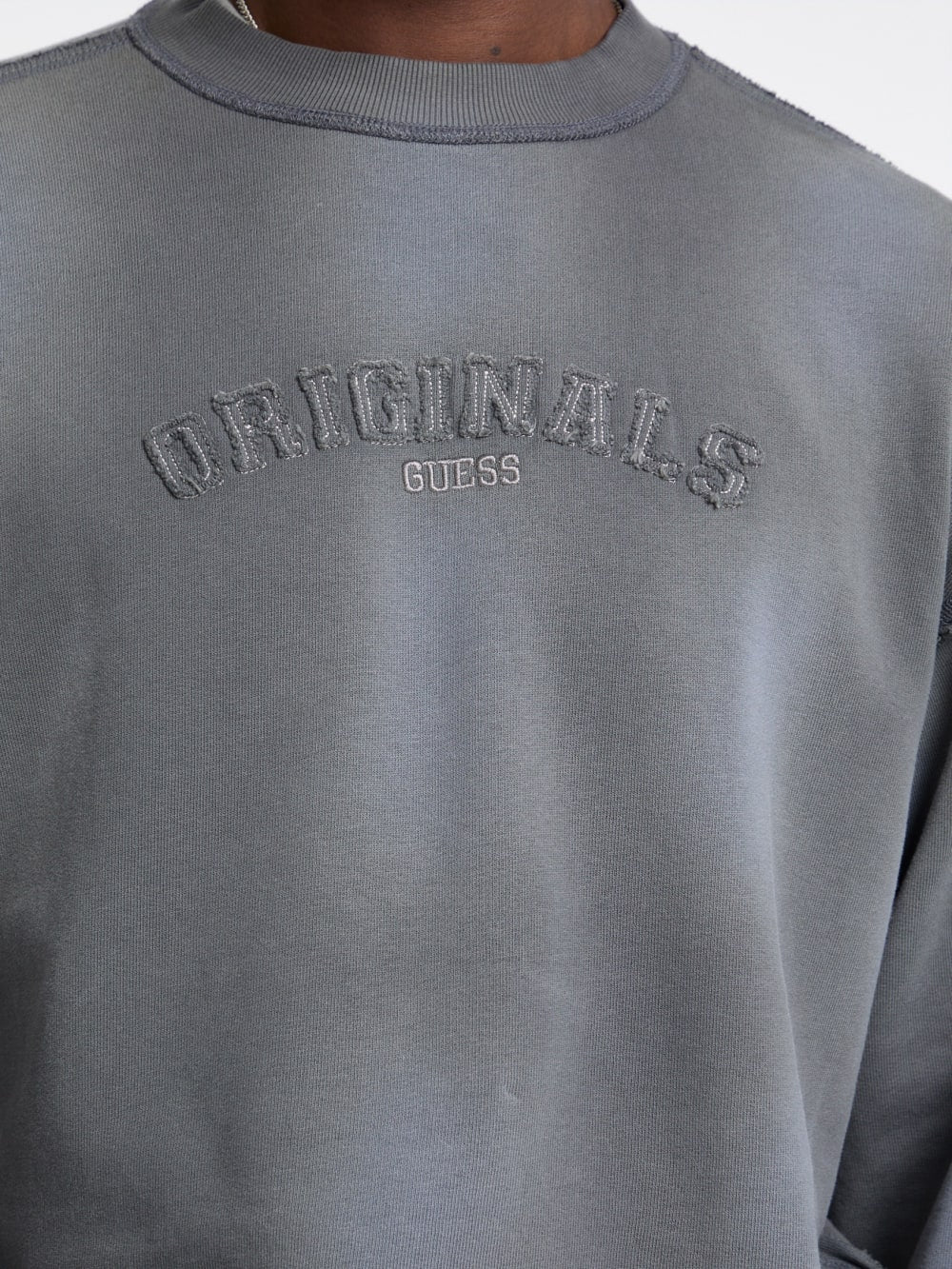 GUESS Originals Eco Boxy Applique Crewneck - Guess