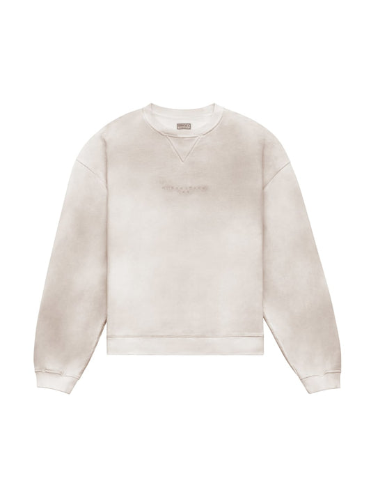 distressed logo crewneck - Guess