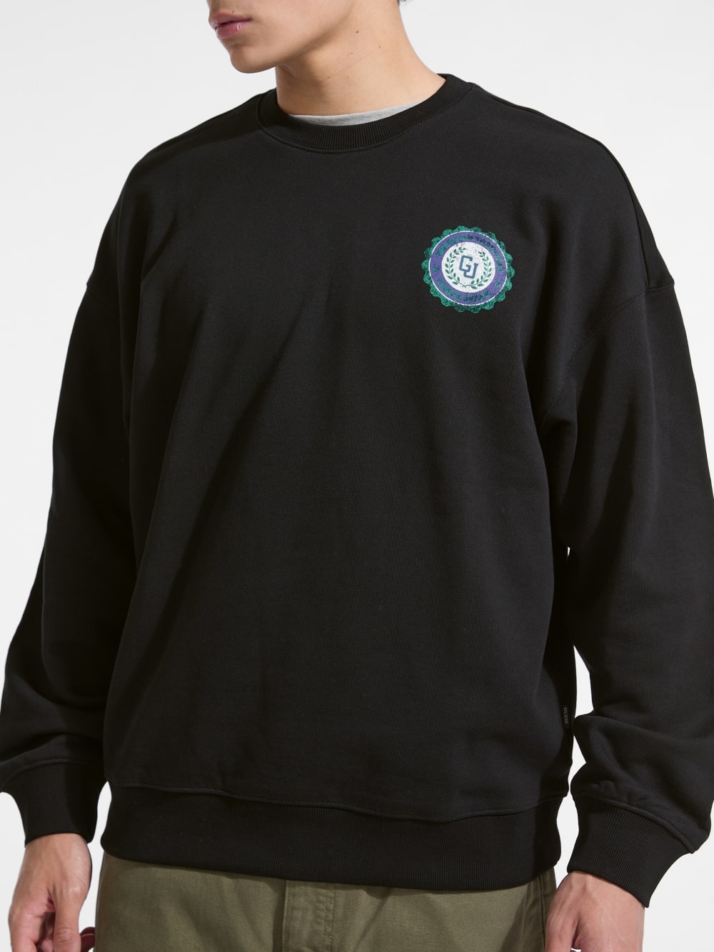 Varsity Logo Crewneck Sweatshirt - Guess