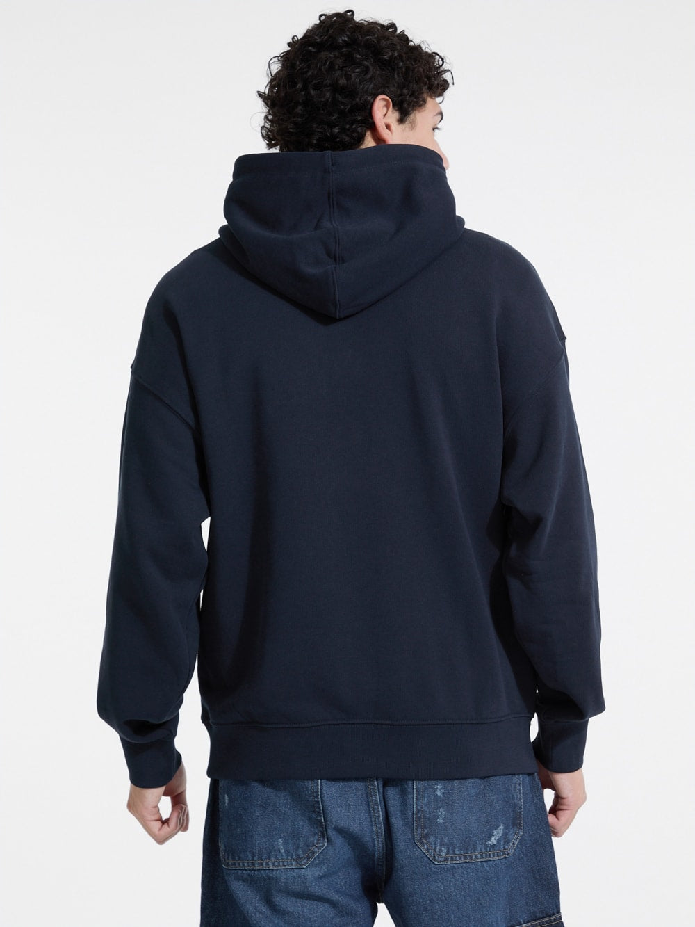 Embroidered Logo Hoodie - Guess
