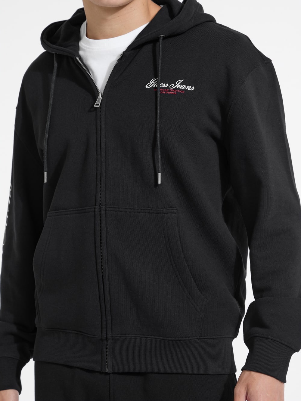 Script Zip Hoodie - Guess