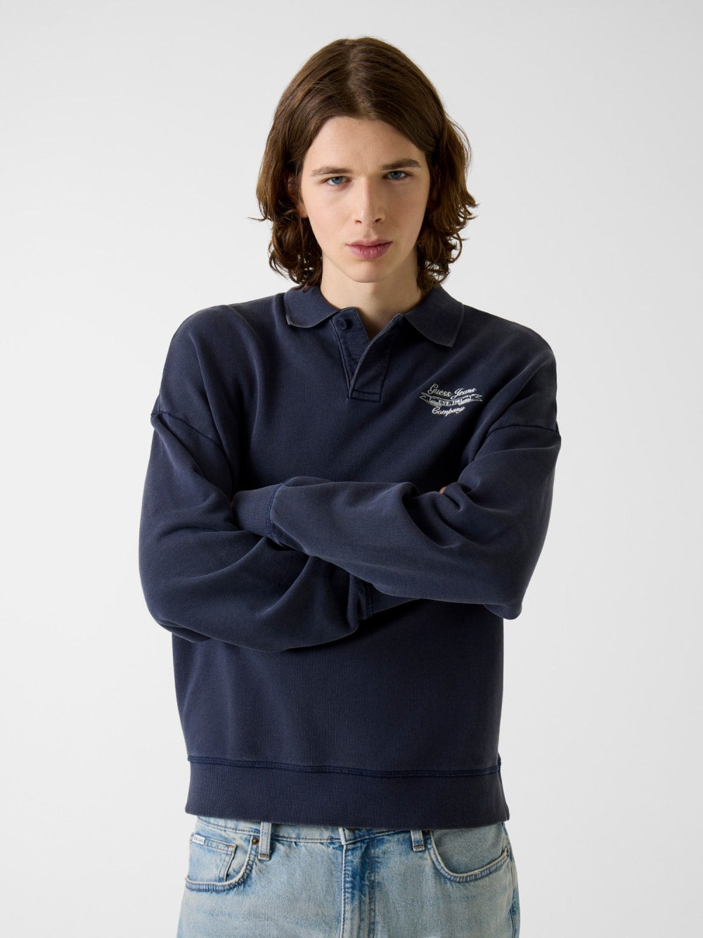 Polo neck sweatshirt - Guess