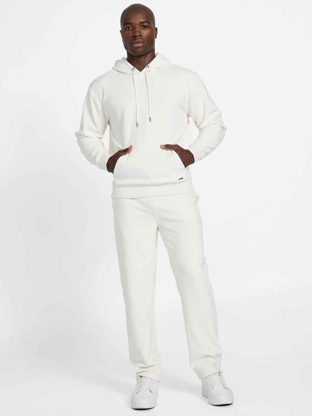 Bonded Velvet Hoodie - Guess