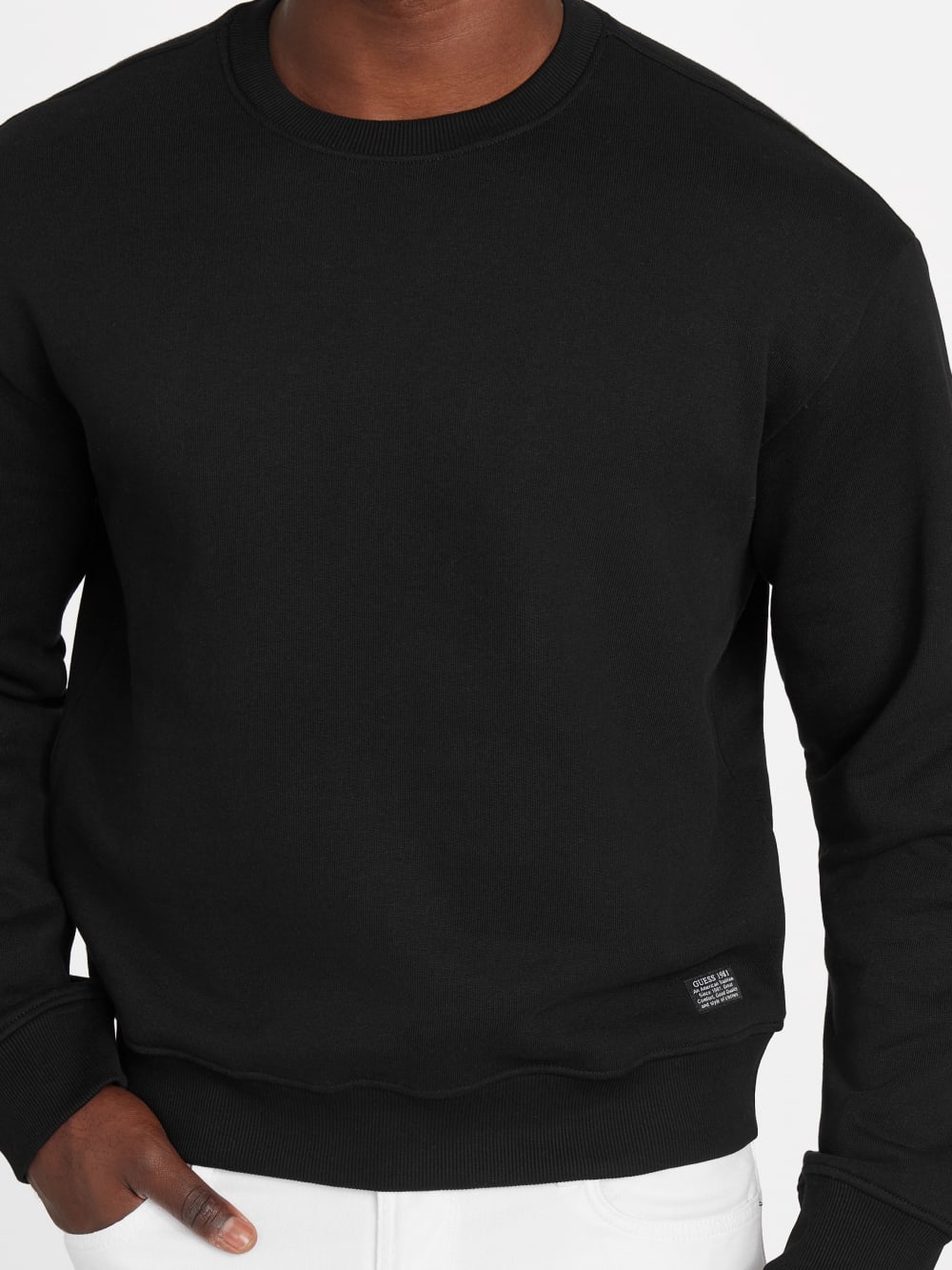 Eco 1981 Label Crewneck Sweatshirt - Guess