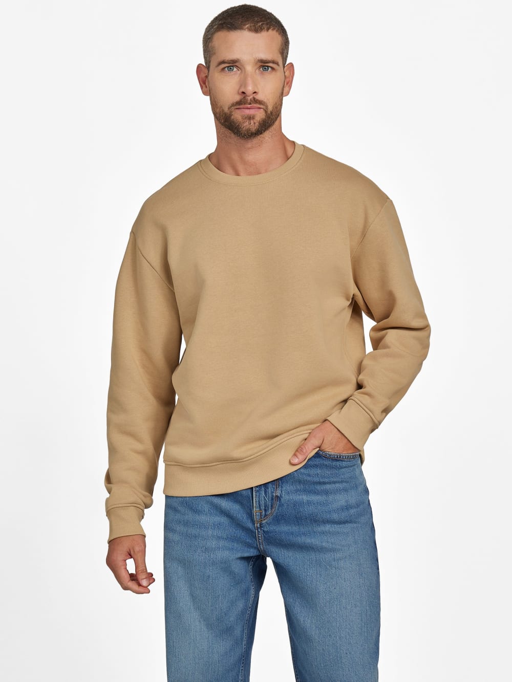 Eco 1981 Label Crewneck Sweatshirt - Guess