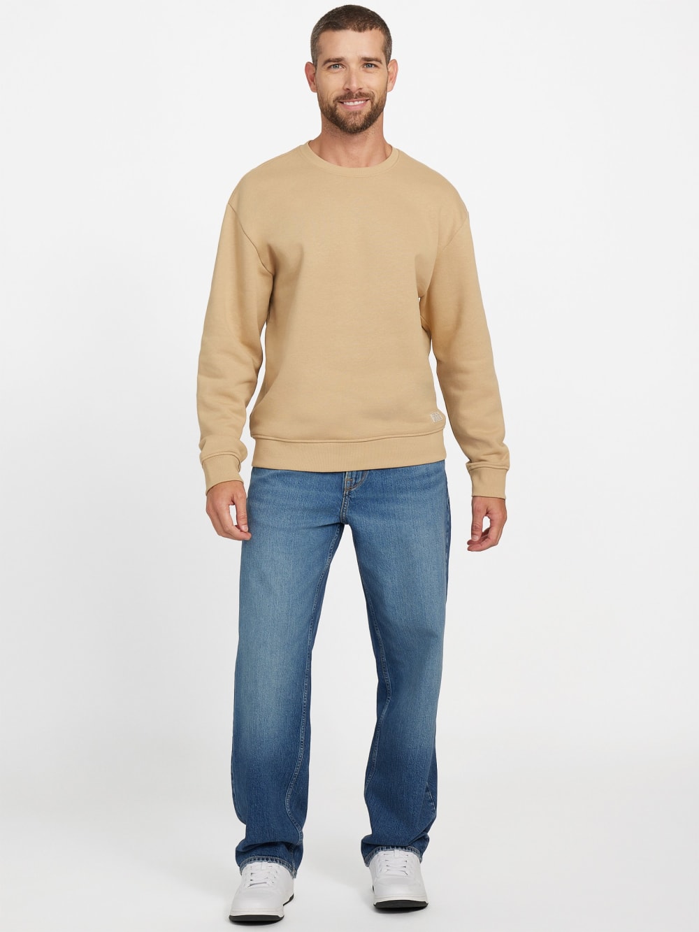 Eco 1981 Label Crewneck Sweatshirt - Guess