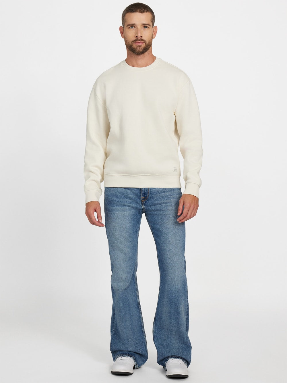 Eco 1981 Label Crewneck Sweatshirt - Guess