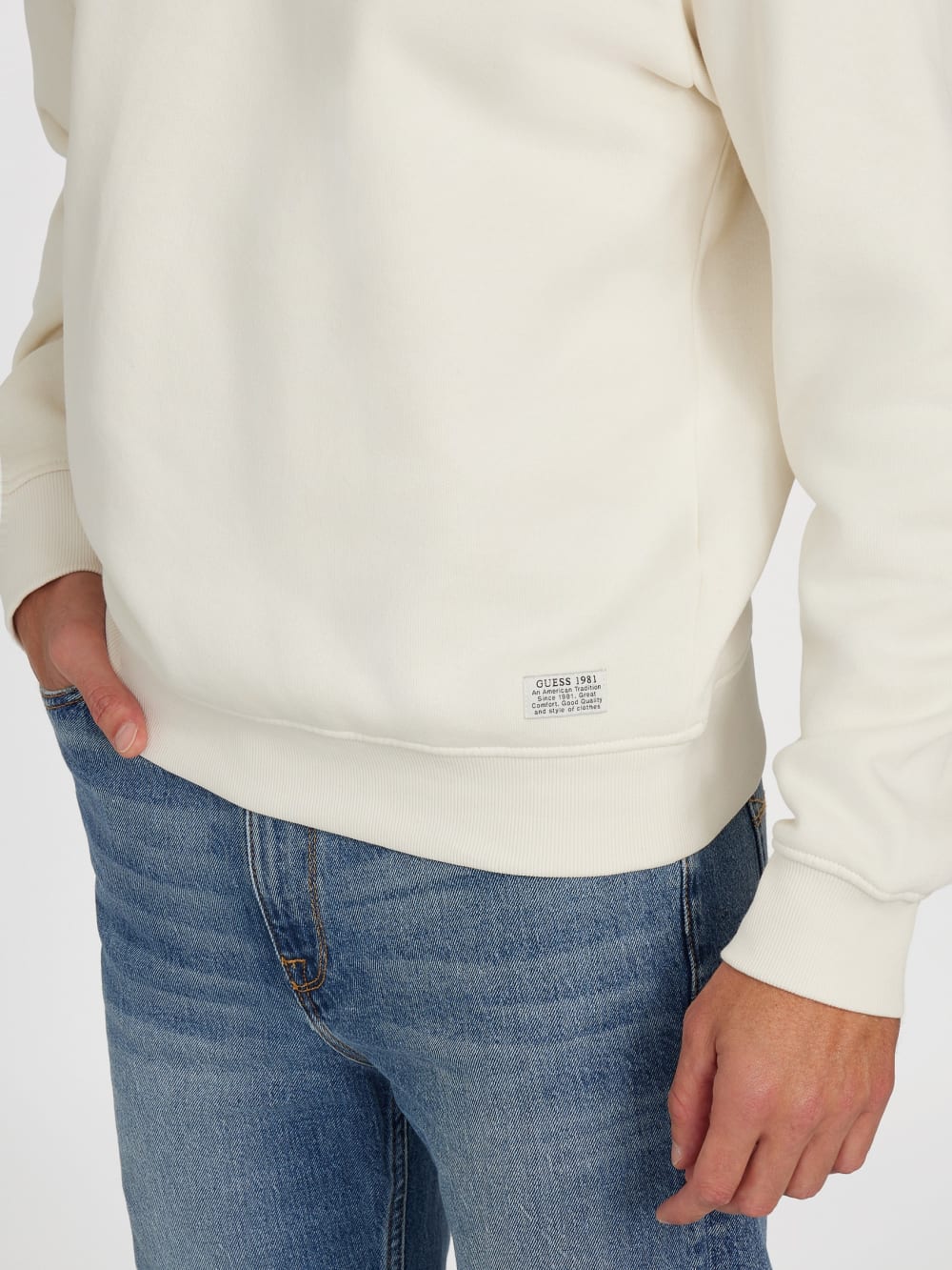 Eco 1981 Label Crewneck Sweatshirt - Guess