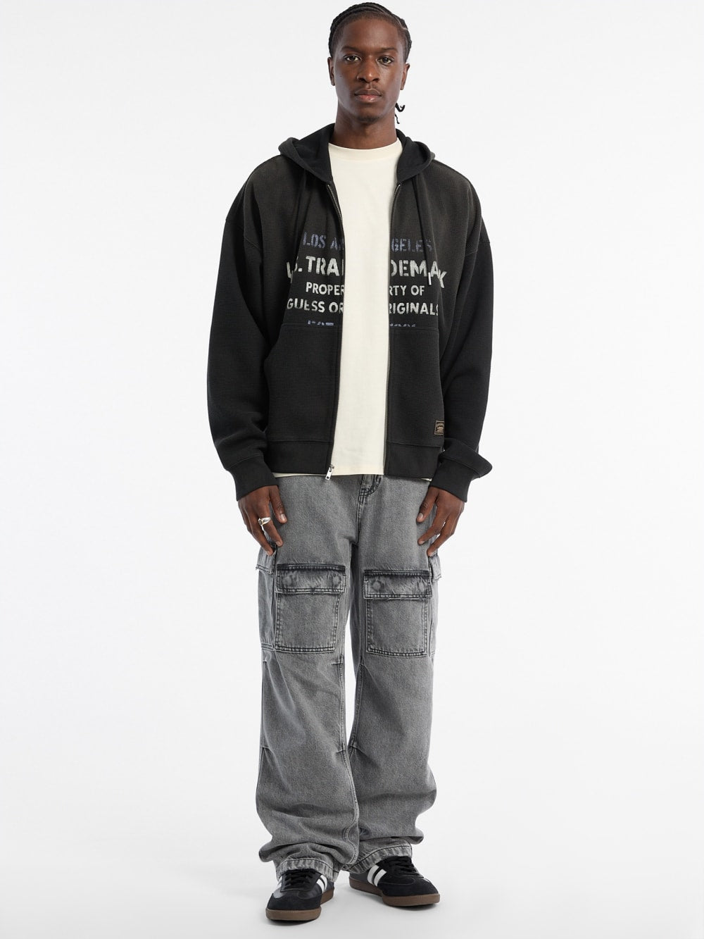 GUESS Originals Waffle Hoodie - Guess