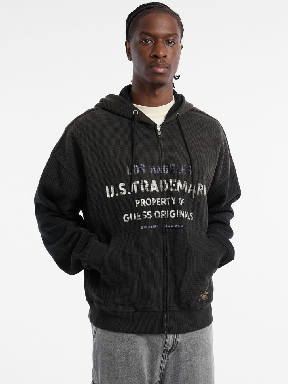 GUESS Originals Waffle Hoodie - Guess