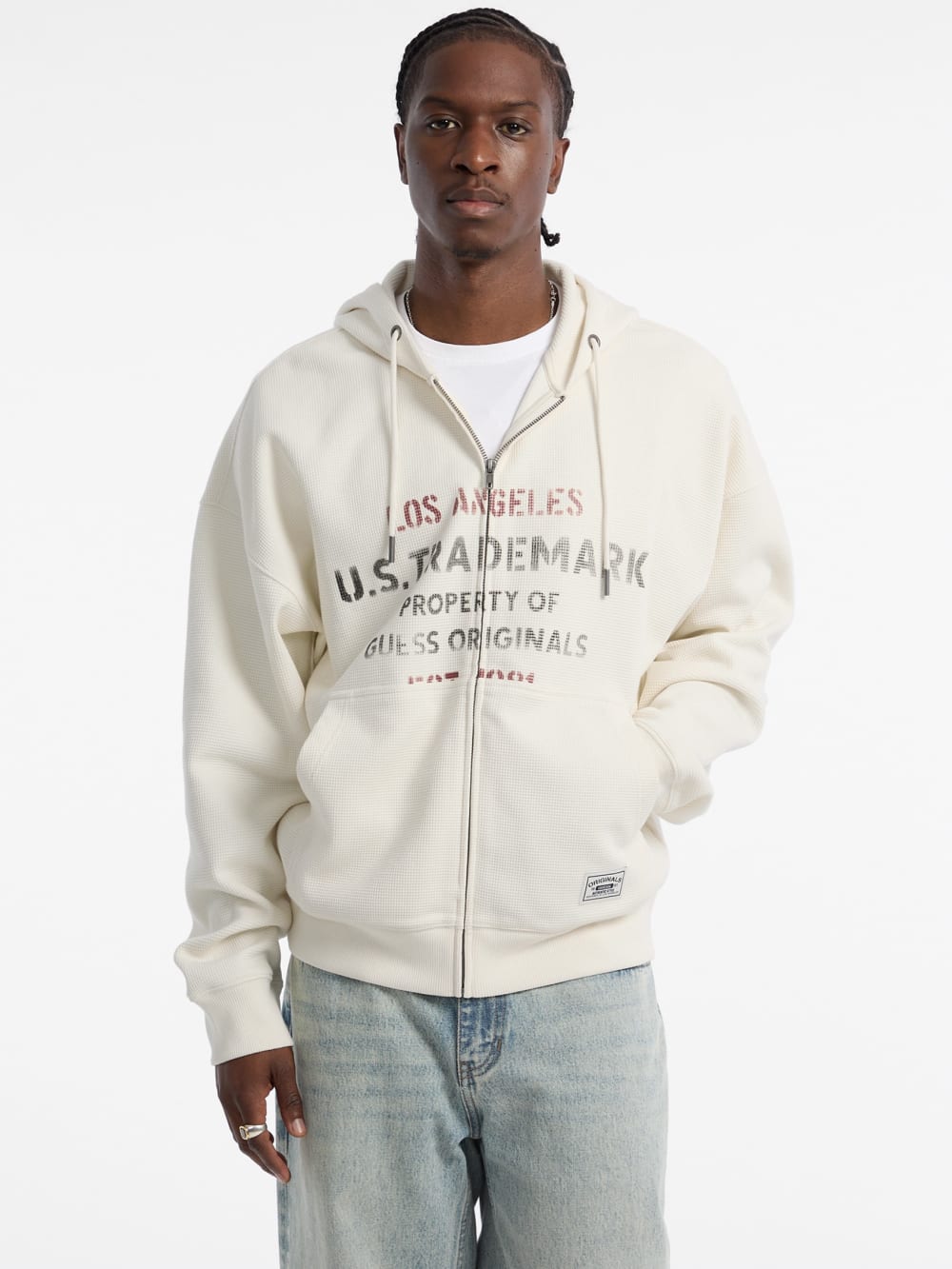 GUESS Originals Waffle Hoodie - Guess